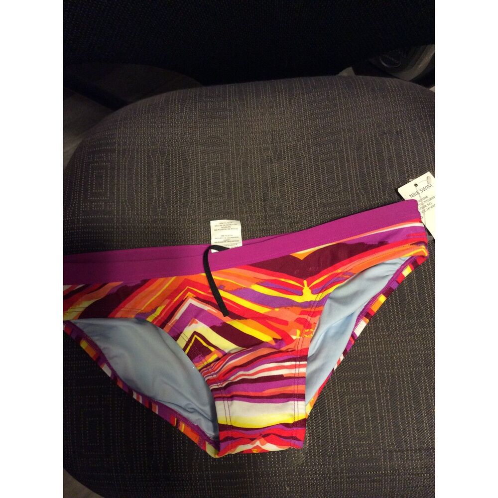 New NWT Nike Swim wear Bottom Size 34 Womens 8 Bright